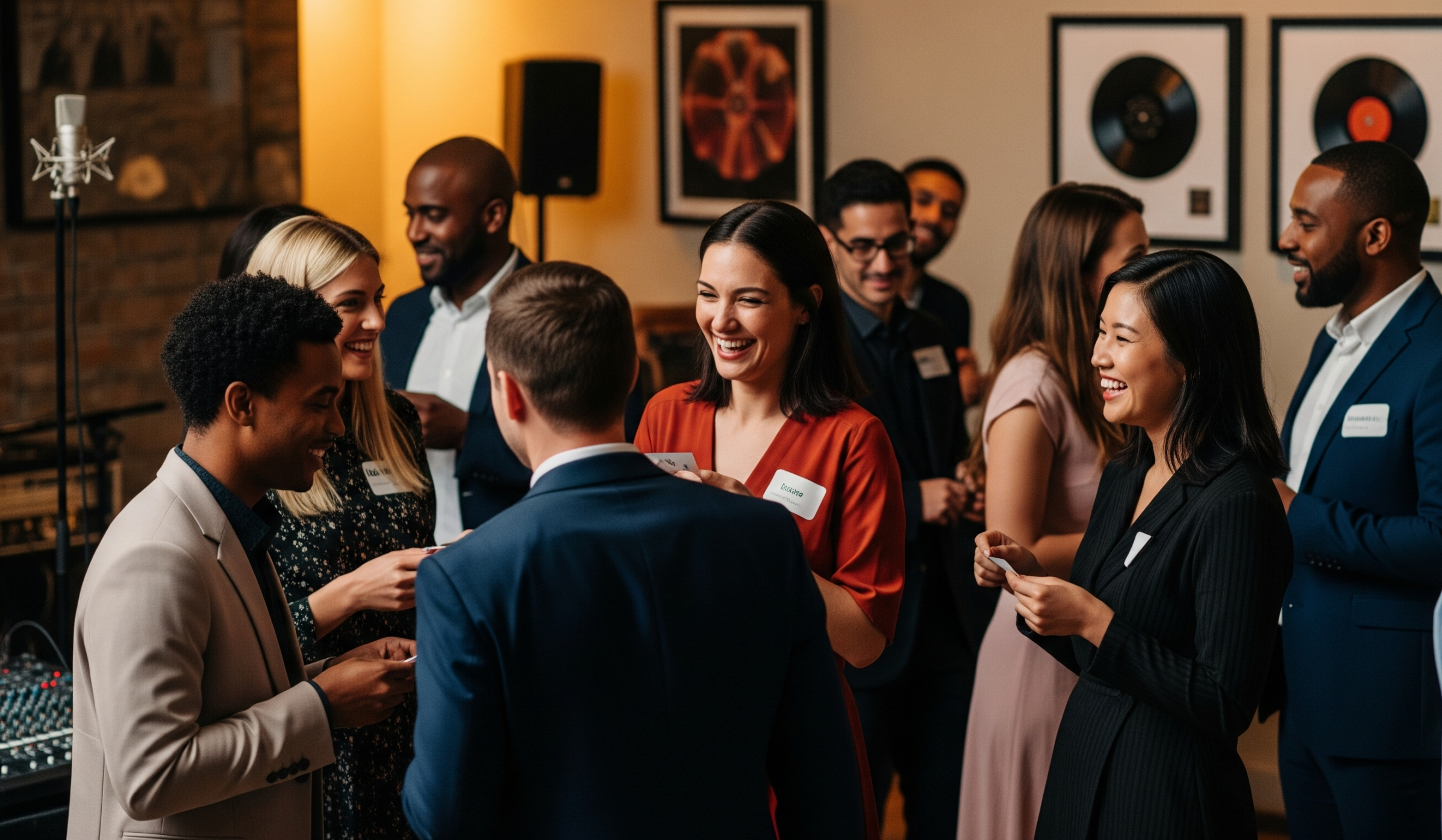 The Quest File: The Power of the Follow-up, a group of music professional meet up to network.